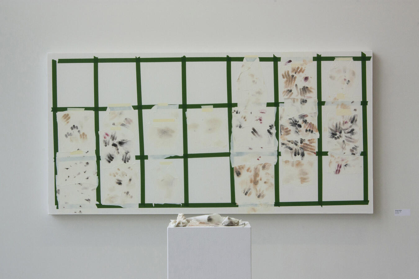 "Two Weeks" Oil on canvas. 36 x 72 inches. 2016.