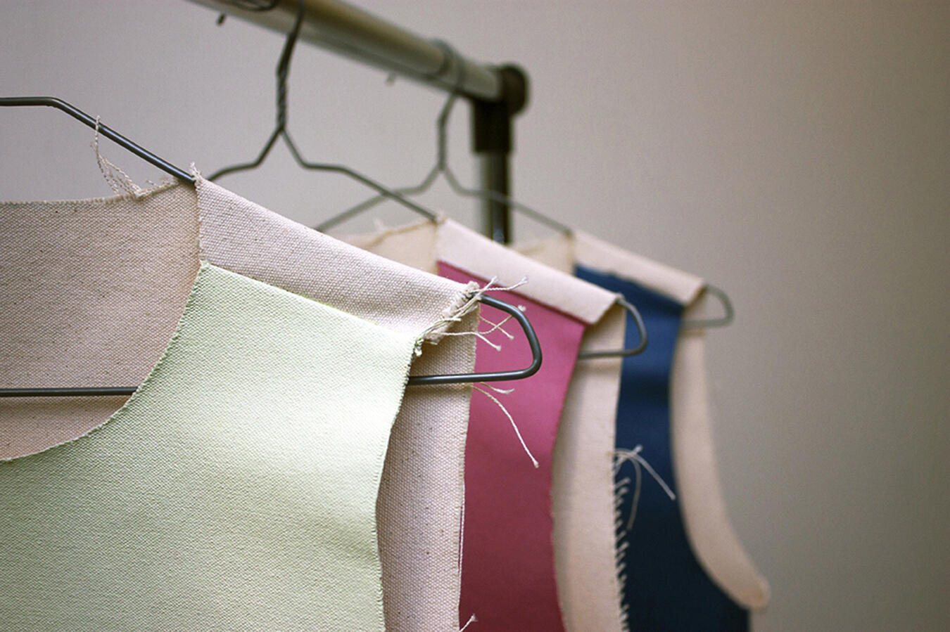 Acrylic on canvas shirt. 16 x 23 inches. 2015. (Detail)